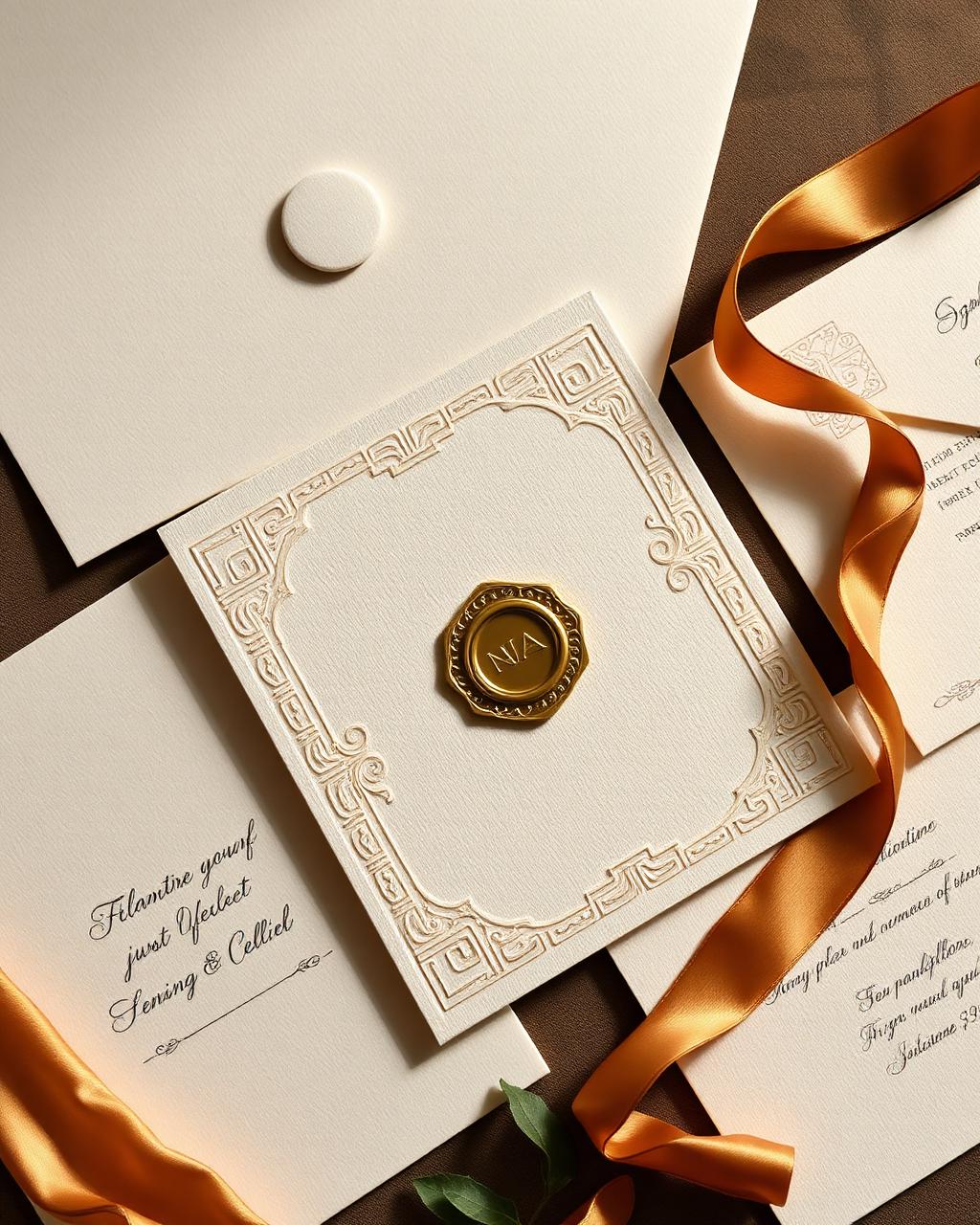 Bespoke stationery suite